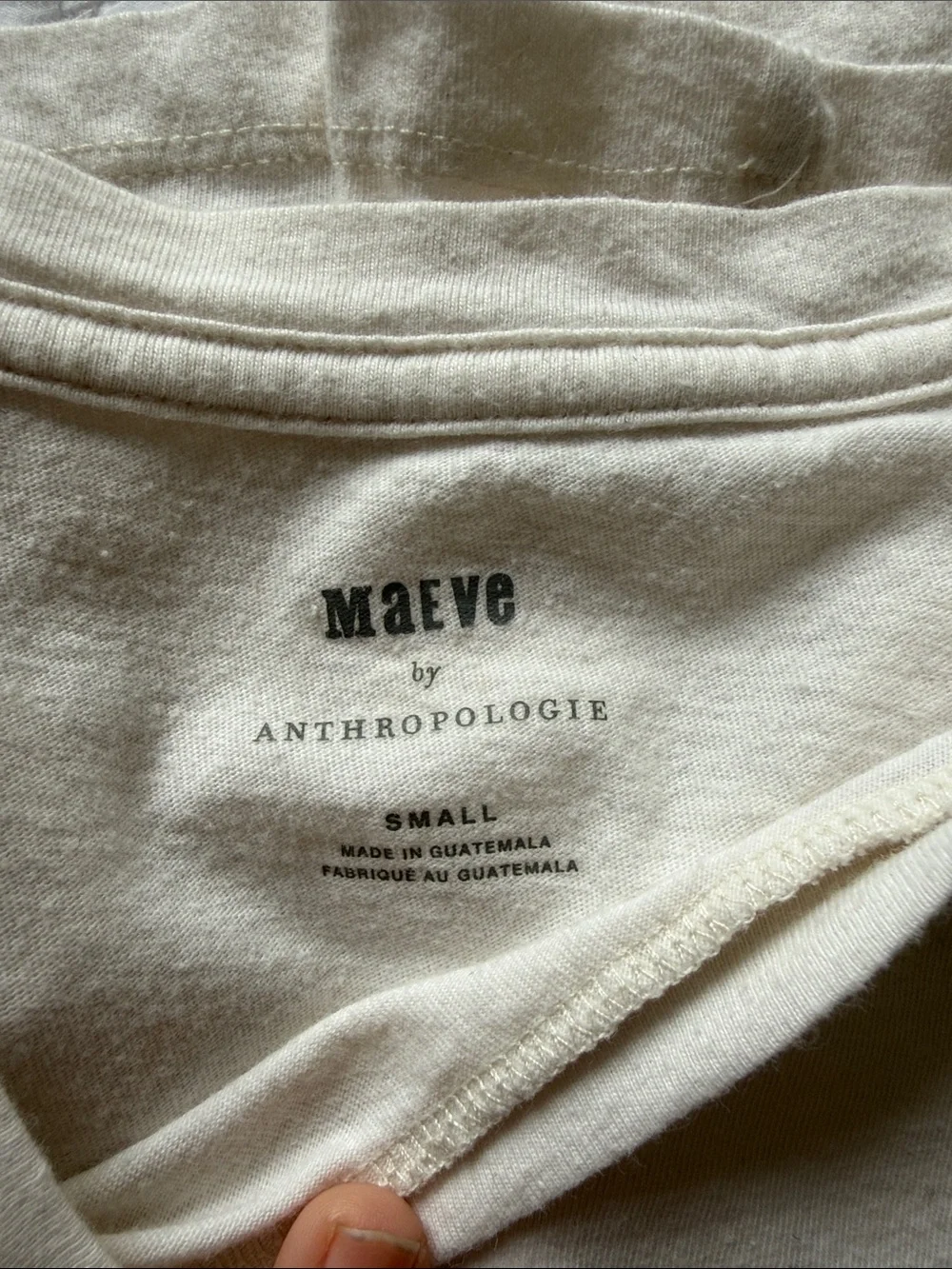 Anthropologie Maeve Graphic Muscle Tee Size Small - Picture 3 of 3